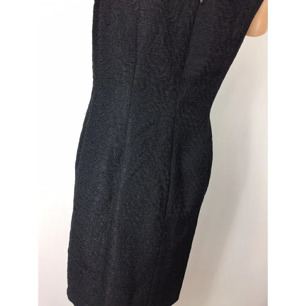Carmen Marc Valvo Black Dress Womens 6 - Picture 3 of 9